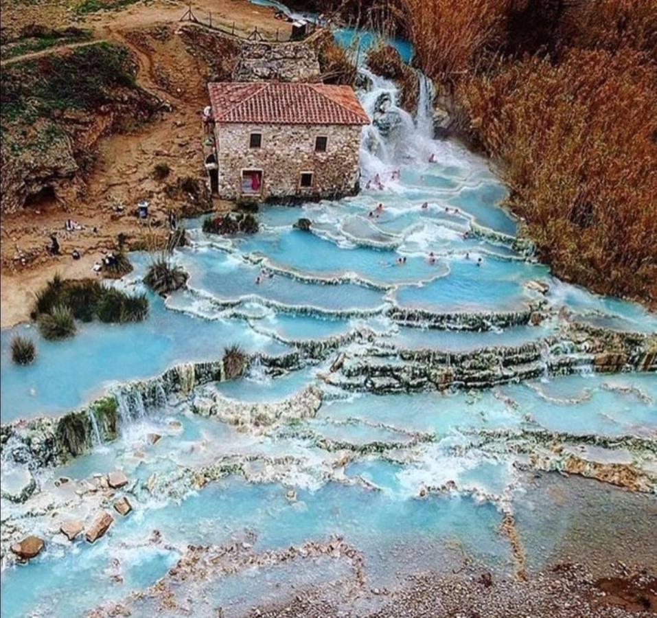 Casa Indipendente In Paese Con Giardino Villa Saturnia Eksteriør billede