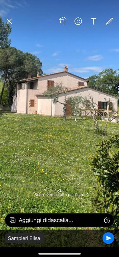 Casa Indipendente In Paese Con Giardino Villa Saturnia Eksteriør billede